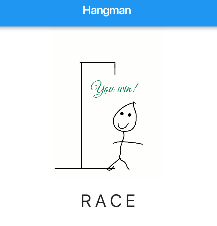 Hangman Stick Figure Game