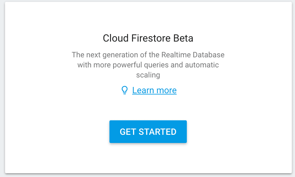 Firestore-Get-Started